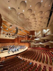 Interior of the Meyerhoff symphony hall