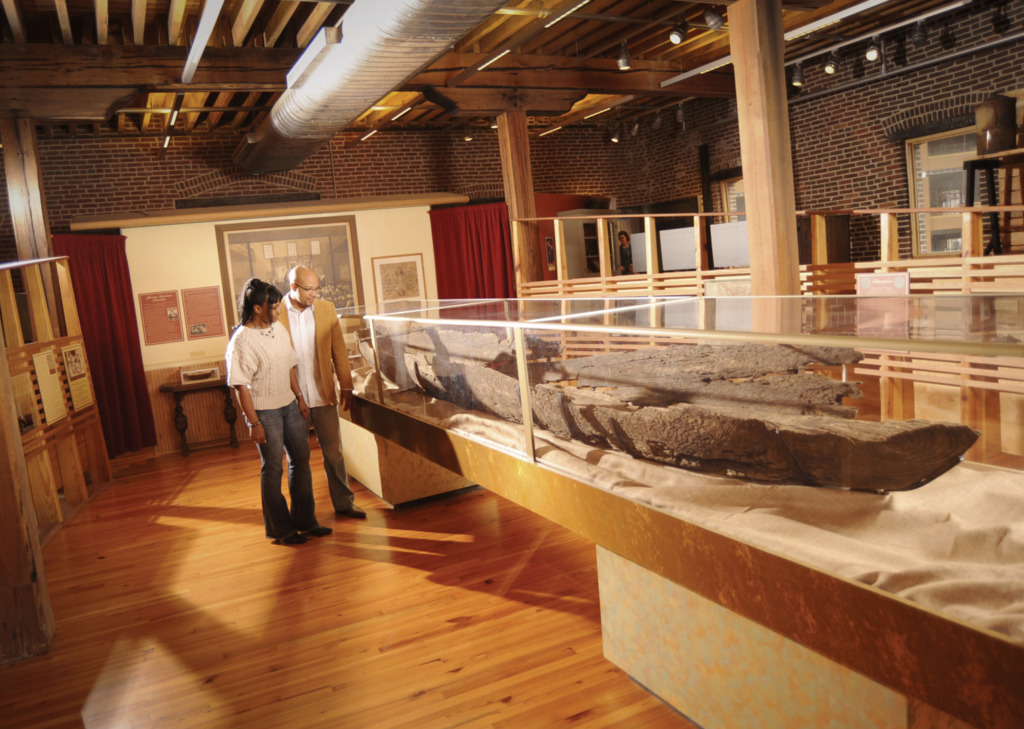 Dean Ray A couple touring the Frederick Douglass-Isaac Myers Maritime Park and Museum