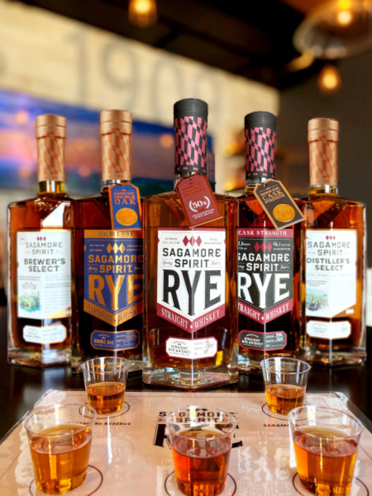 Sagamore Spirit Tasting