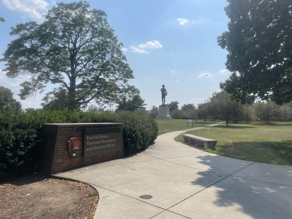 fort mchenry paved paths