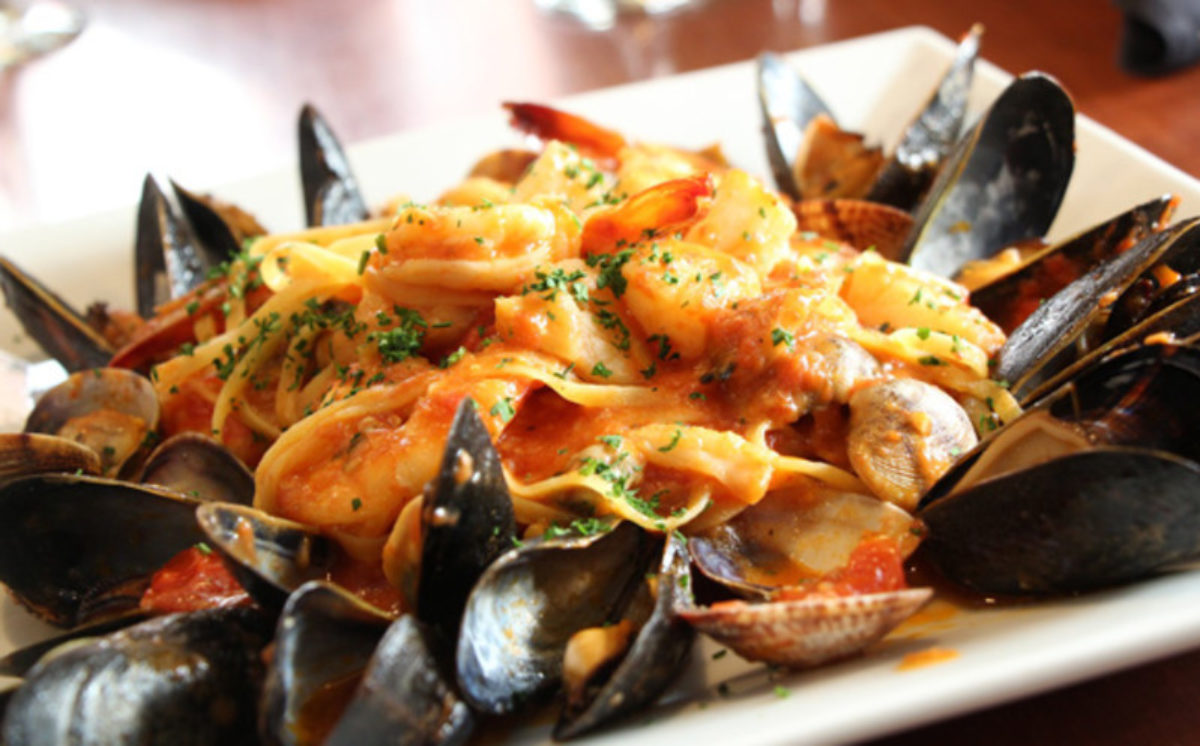 Amber restaurant meal