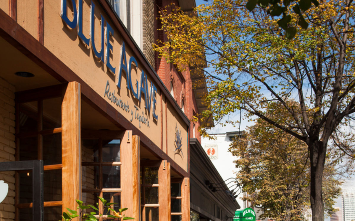 Exterior of Blue Agave